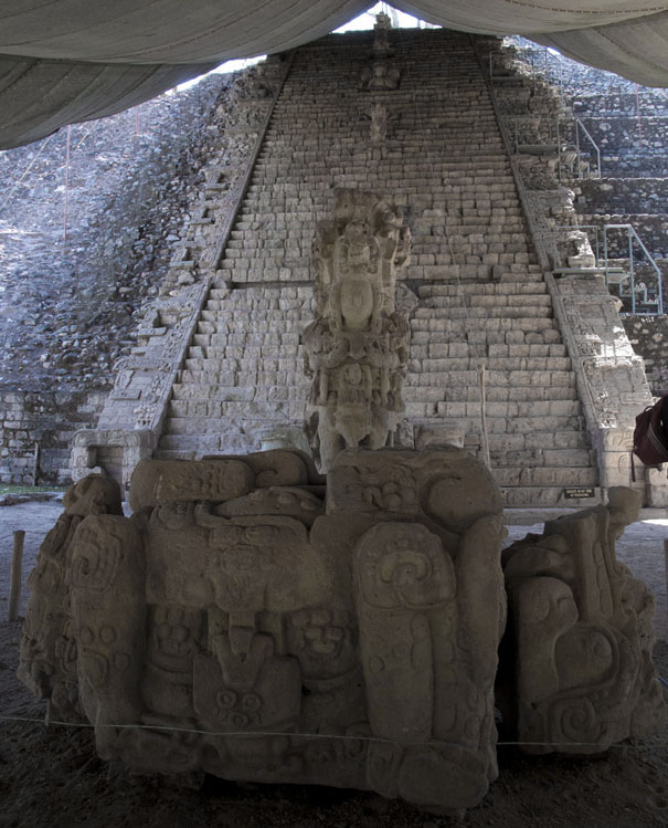 Copan Mayan Temple